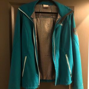 Columbia Titanium Jacket (Teal, Medium)